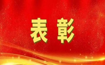 个人先进表彰心得体会8篇