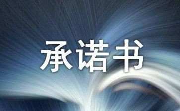 安全责任承诺书参考7篇