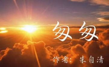 读《匆匆》心得体会6篇