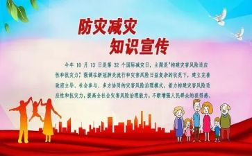 社区减灾工作总结6篇
