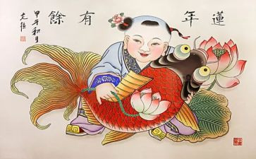 幼儿年画教案5篇