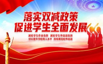 双减政策班主任工作总结6篇