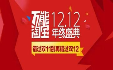 双十二的工作计划5篇