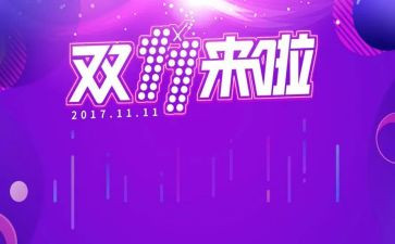 2024年双十一活动方案8篇