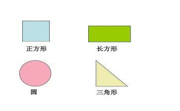 认识图形一年级数学教案8篇