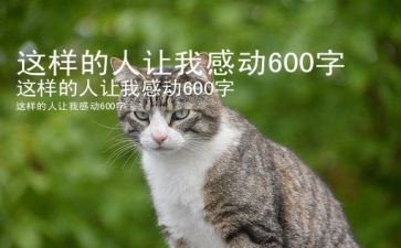 我应该做这样的人作文500字6篇