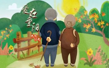重阳节敬老月活动总结参考5篇